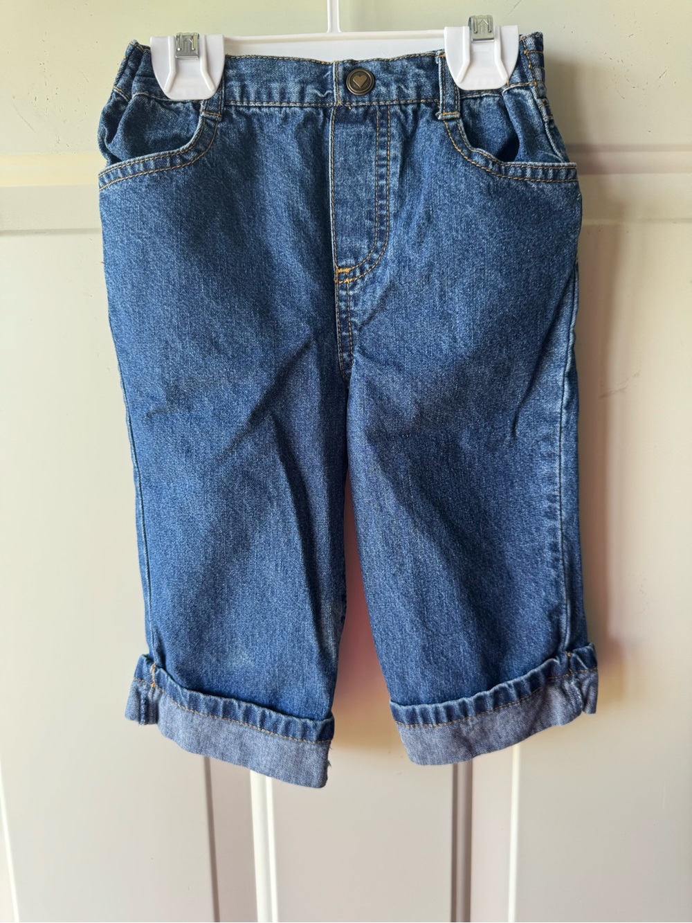 Classic Vintage 3T Denim Capris 100% Cotton
